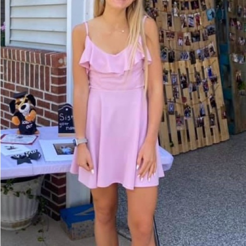 Lulus light purple mini dress